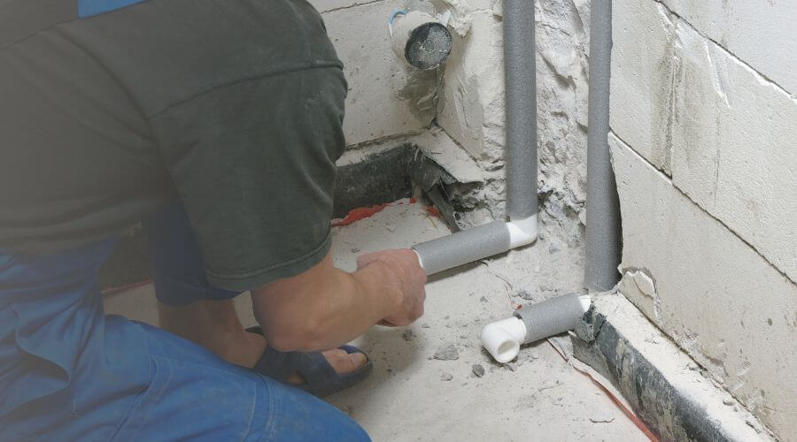 Expert burst pipe repair services in Ben Franklin, TX